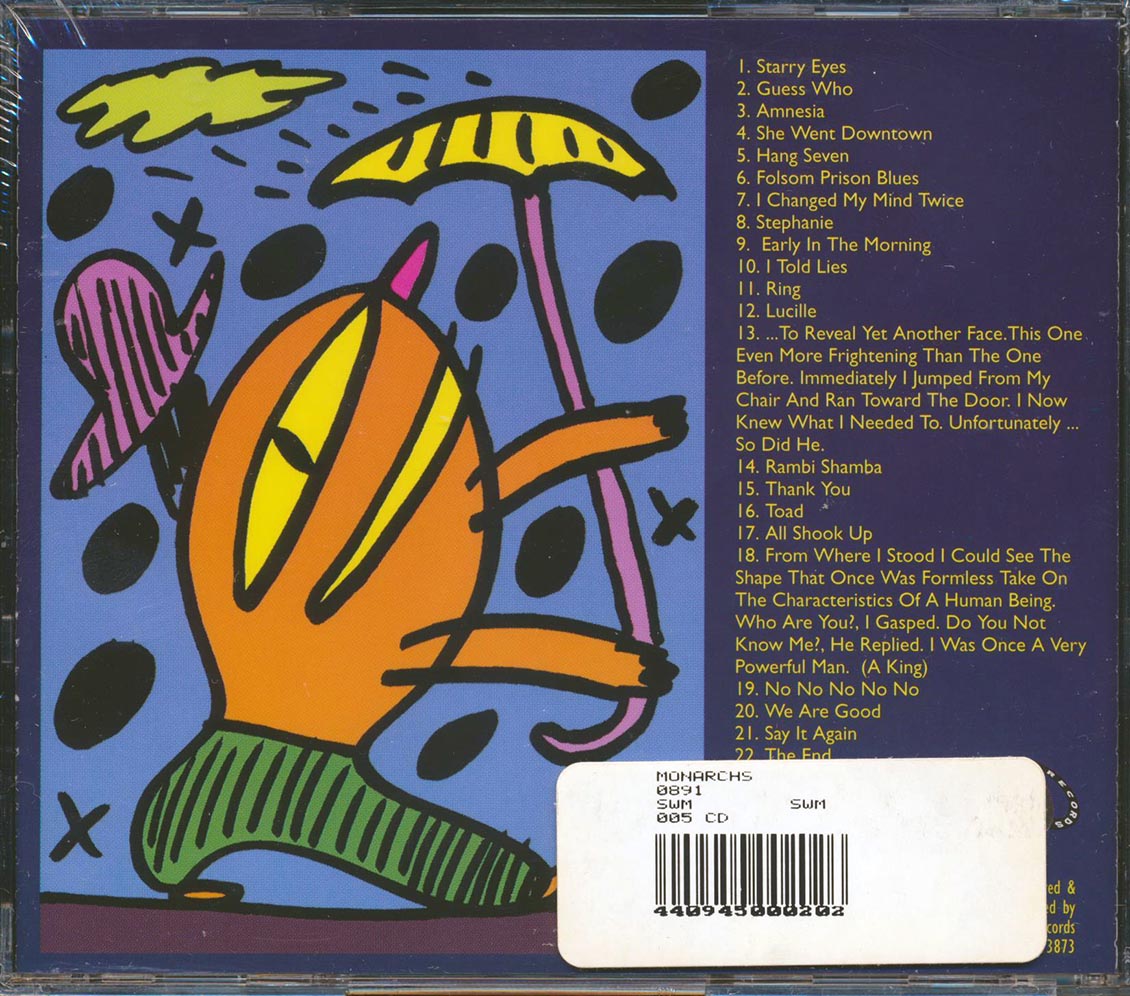 Jad Fair - Monarchs (22 tracks) Music CD