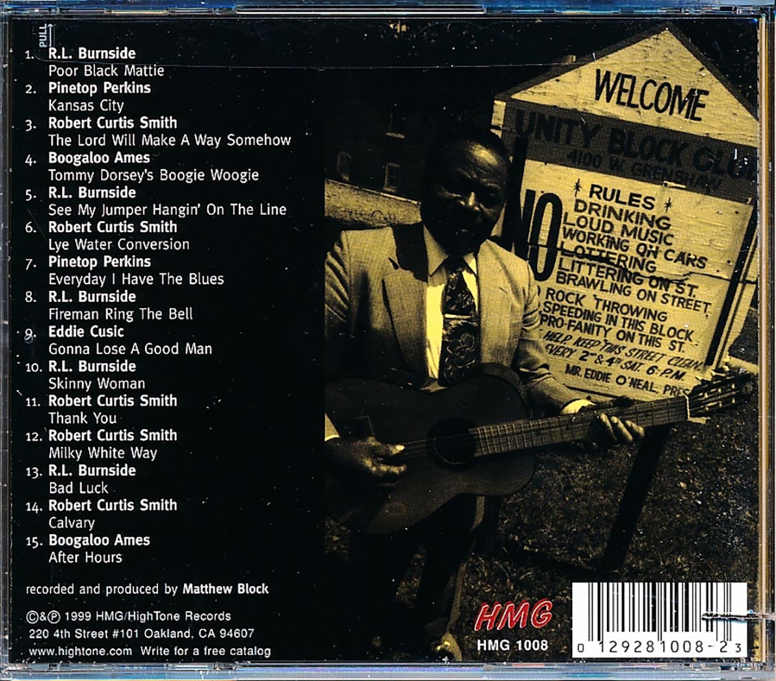 RL Burnside, Boogaloo James, Robert Curtis Smith, Etc. - From Mississippi To Chicago (marked/ltd stock) Music CD