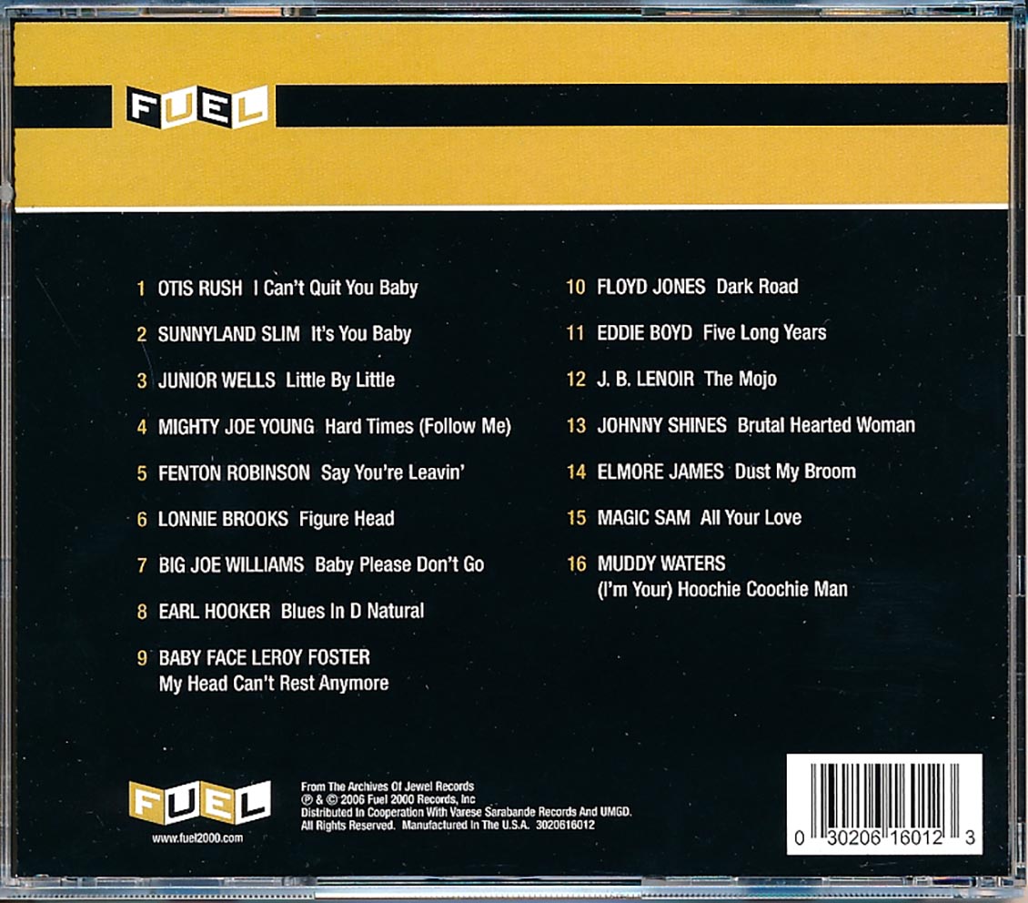 JB Lenoir Elmore James Muddy Waters Big Joe Williams Etc An Introduction To Chicago Blues 24 bit mastering remastered Music CD