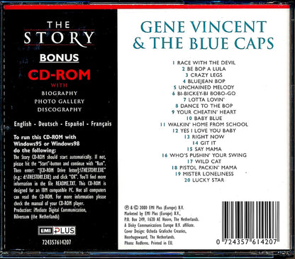 Gene Vincent & The Blue Caps - The Story (20 tracks) (2xCD) Music CD
