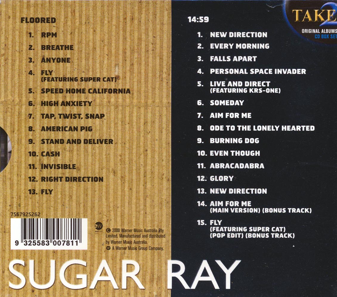Sugar Ray - Floored + 14:59 (28 tracks) (2xCD) Music CD