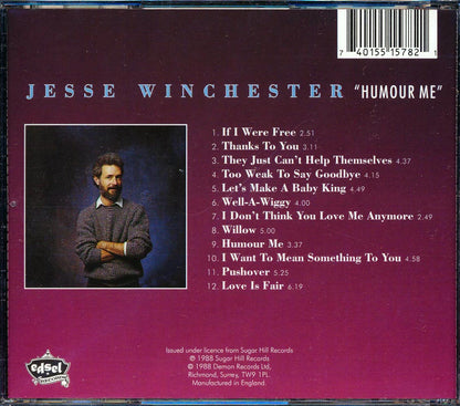 Jesse Winchester - Humour Me Music CD