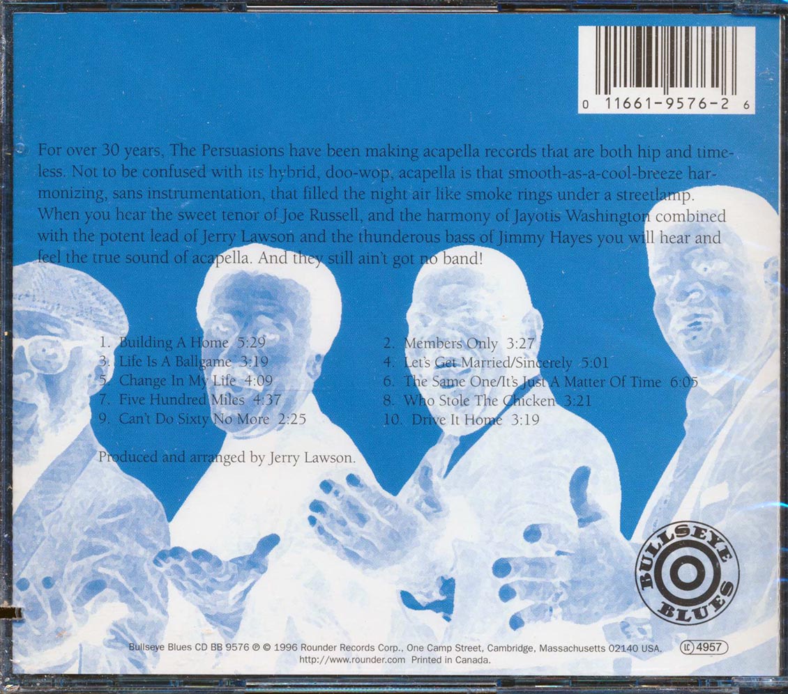 The Persuasions - Sincerely (marked/ltd stock) Music CD
