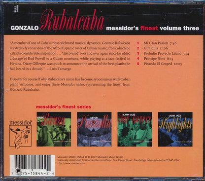 Gonzalo Rubalcaba - Messidor's Finest: Volume 3 (marked/ltd stock) Music CD