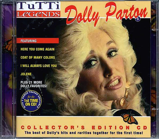 Dolly Parton Tutti Legends Collector's Edition 2xCD Music CD