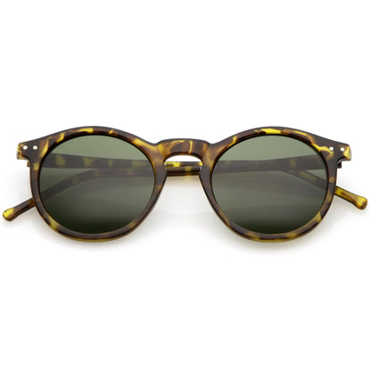 1920's P3 Dapper Vintage Inspired Round Sunglasses 8637