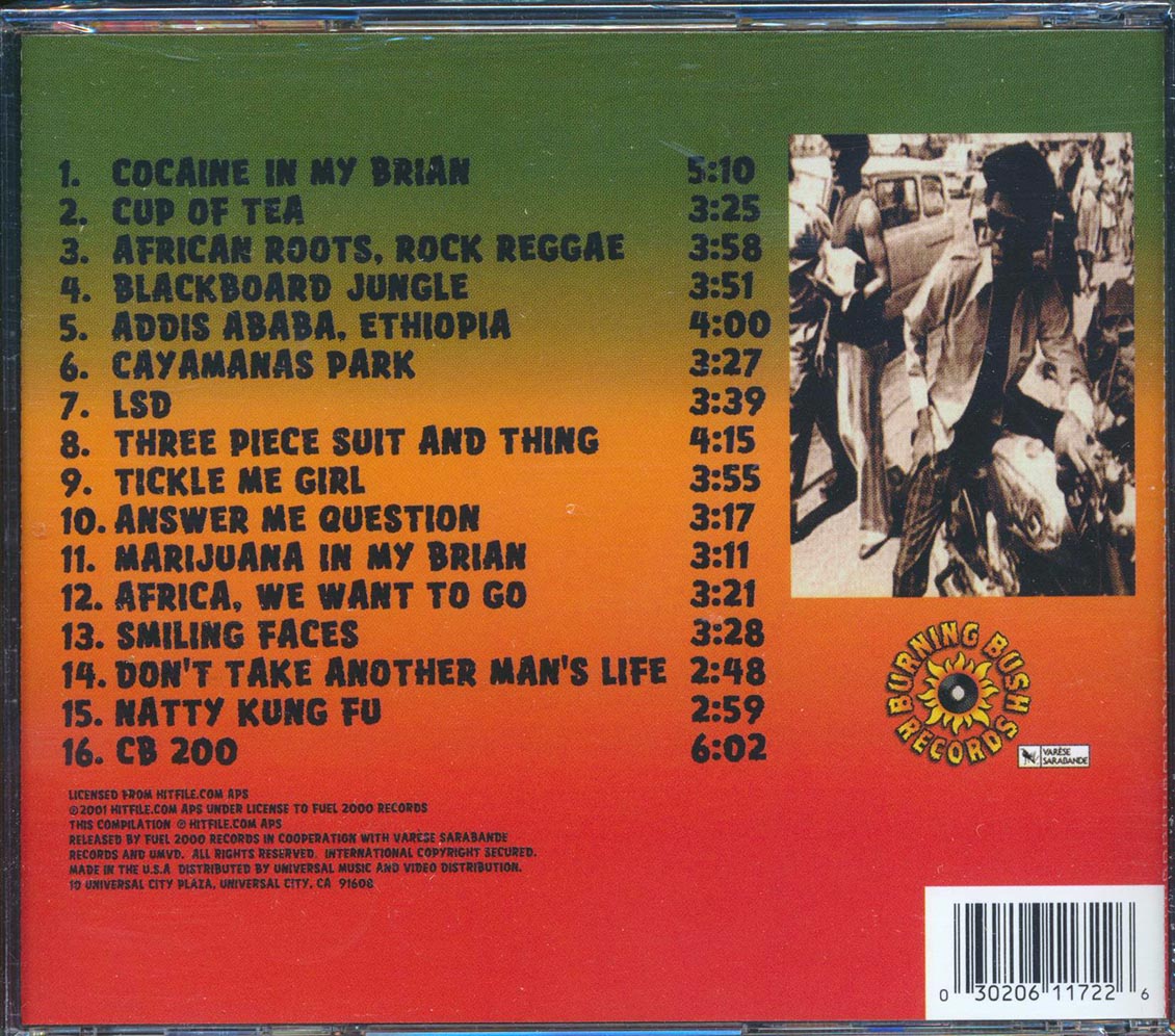 Dillinger Under Heavy Manners The Best Of Dillinger Music CD