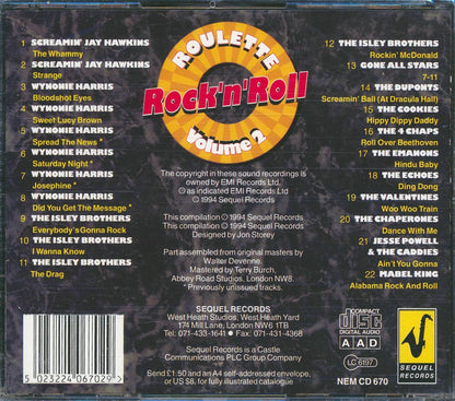 Screamin' Jay Hawkins, Wynonie Harris, The Isley Brothers, Etc. - Roulette Rock & Roll Volume 2 Music CD
