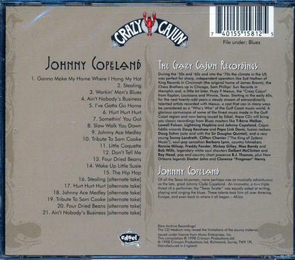 Johnny Copeland - The Crazy Cajun Recordings (21 tracks) Music CD