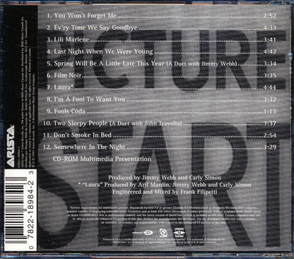 Carly Simon Film Noir Music CD