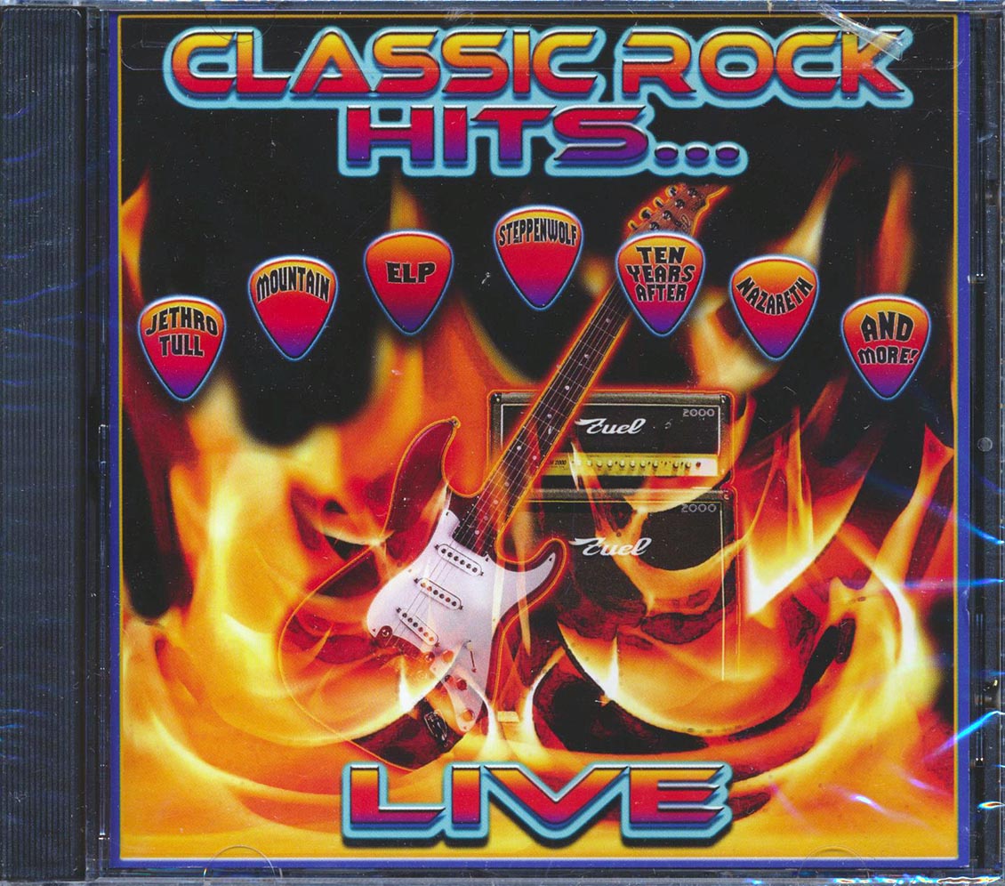 Jethro Tull, Mountain, Steppenwolf, Etc. - Classic Rock Hits: Live (marked/ltd stock) Music CD