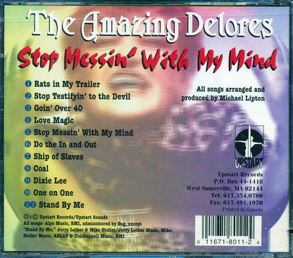 The Amazing Delores - Stop Messin' With My Mind (marked/ltd stock) Music CD