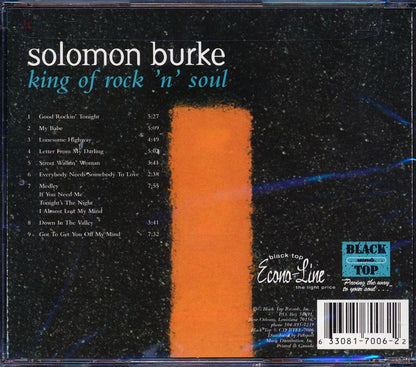 Solomon Burke - King Of Rock 'N' Soul Music CD