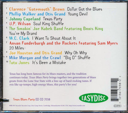 Clarence Gatemouth Brown, Johnny Copeland, Joe Houston, Etc. - Texas Blues Party (marked/ltd stock) Music CD