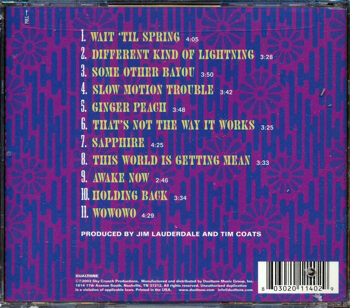 Jim Lauderdale With Donna The Buffalo - Wait 'Til Spring (marked/ltd stock) Music CD