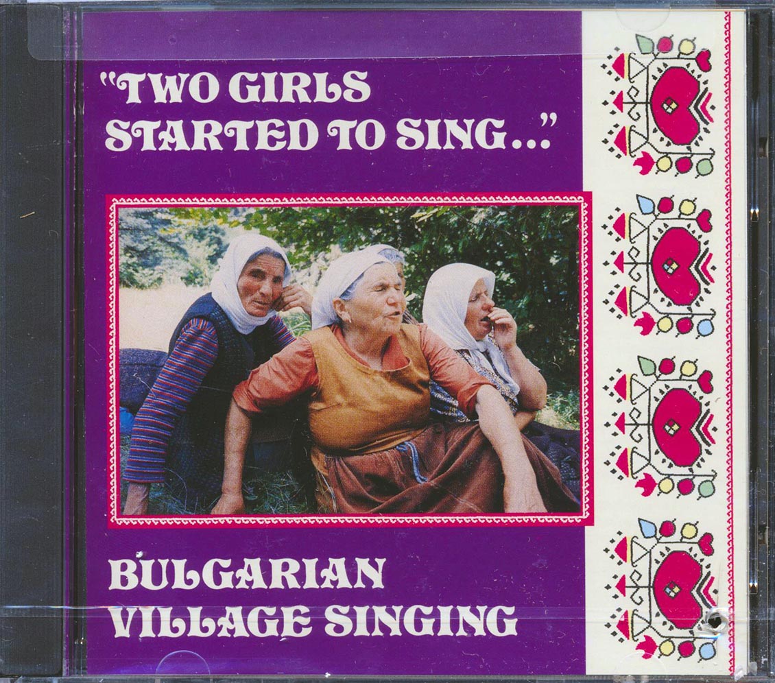Various Two Girls Started To Sing Bulgarian Village Singing marked/ltd stock Music CD