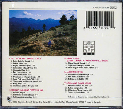 Various Two Girls Started To Sing Bulgarian Village Singing marked/ltd stock Music CD