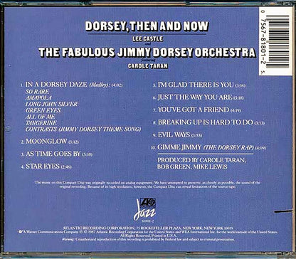 The Fabulous New Jimmy Dorsey Ochestra - Dorsey, Then And Now (ltd. ed.) (marked/ltd stock) (remastered) (24-bit mastering) Music CD