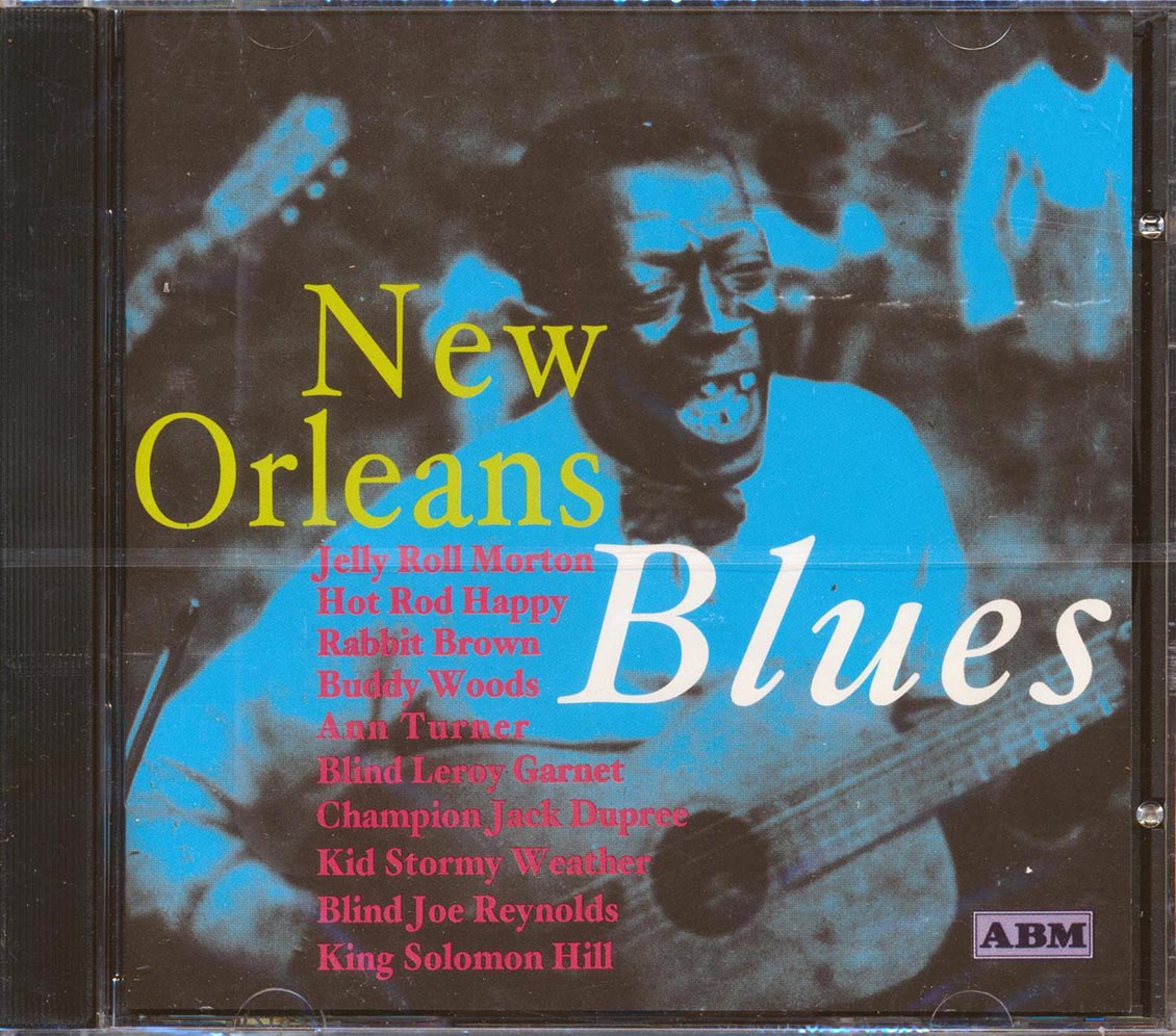 Jelly Roll Morton, Champion Jack Dupree, Rabbit Brown, Etc. - New Orleans Blues Music CD