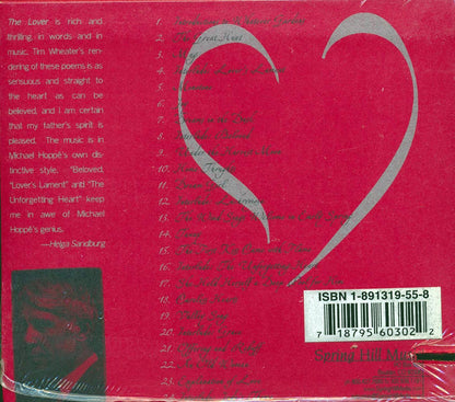 Michael Hoppe - The Lover: The Love Poetry Of Carl Sandburg (incl. large booklet) (marked/ltd stock) Music CD