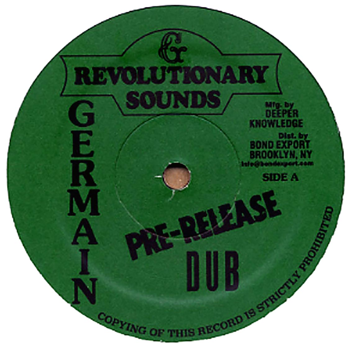 Sly & Robbie, Maxie, Etc. - Pre-Release Dub (silkscreen) Vinyl Record
