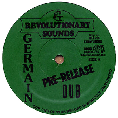 Sly & Robbie, Maxie, Etc. - Pre-Release Dub (silkscreen) Vinyl Record