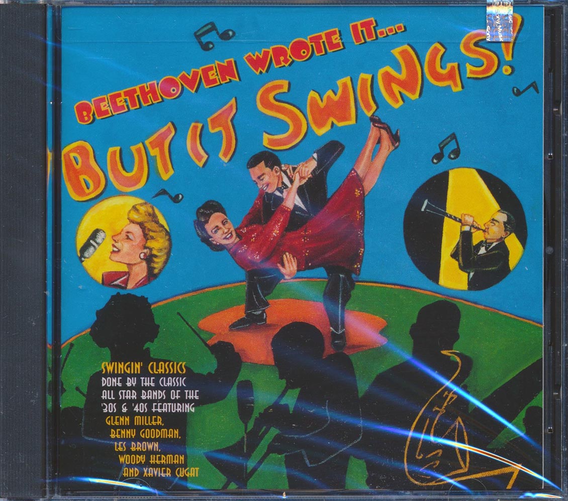 Various - Beethoven Wrote It, But It Swings! (23 tracks) (incl. large booklet) Music CD