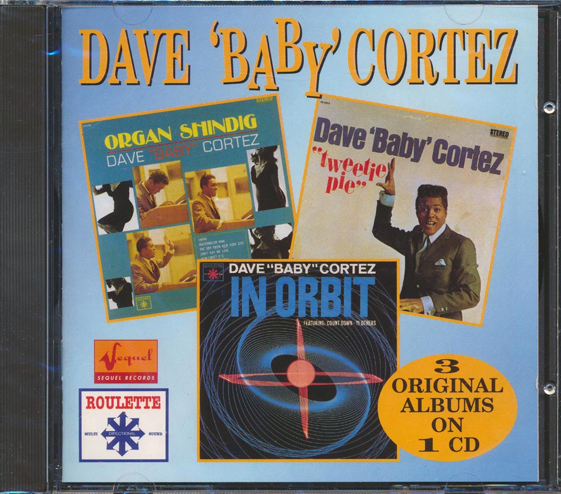 Dave Baby Cortez - 3 Original Albums Music CD