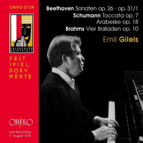 Beethoven / Gilels,emil - Sonaten / Toccata / Arabeske / Vier Balladen - Music CD