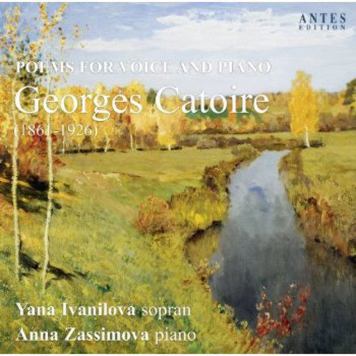the album cover for Catoire / Ivanilova / Zassimova - Poems for Voice & Piano