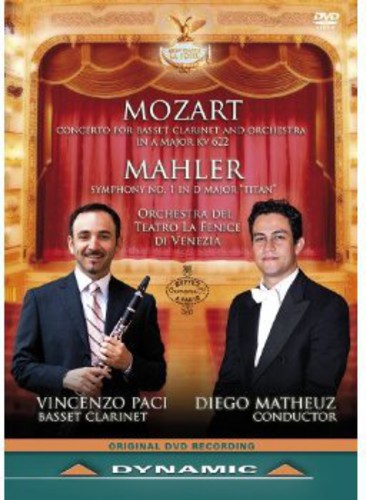 Mozart / Matheuz / Orchestra Of La Fenice - Concerto For Basset Clarinet & Orchestra - DVD