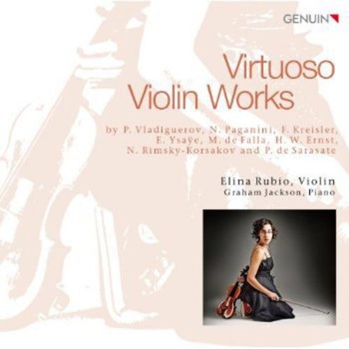Vladiguerov / Rubio / Jackson - Virtuoso Violin Works - Music CD