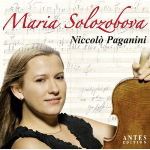 the album cover for Paganini / Solozobova / Cape Philharmonic Orch - Paganini