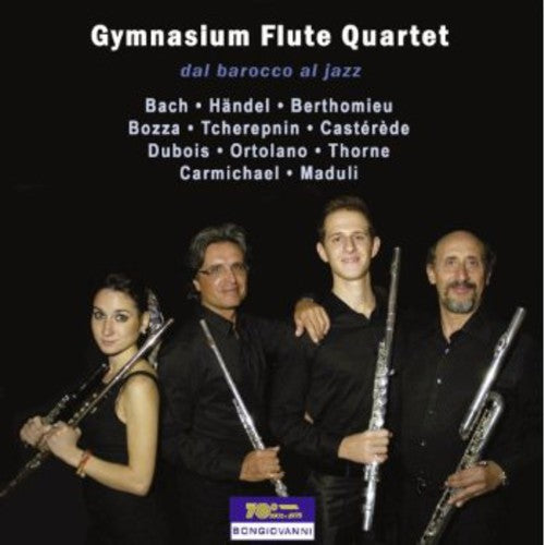 the album cover for Gymnasium Flute Quartet - Gymnasium Flute Quartet