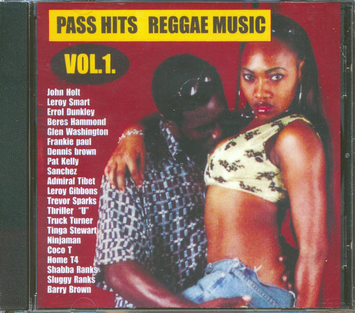 Sluggy Ranks, Barry Brown, Chuck Turner, Admiral Tibet, Etc. - Pass Hits Reggae Music Volume 1 (20 tracks) Music CD