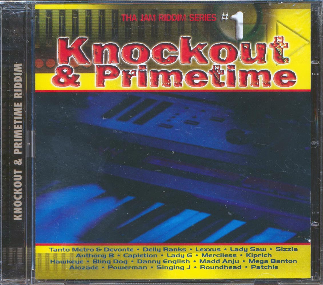 Various - Jam Riddim 1: Knockout & Primetime Rhythms (21 tracks) Music CD