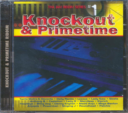 Various - Jam Riddim 1: Knockout & Primetime Rhythms (21 tracks) Music CD
