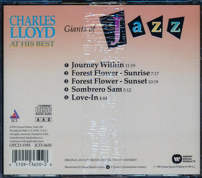Charles Lloyd - At His Best: Giants Of Jazz 5 Music CD