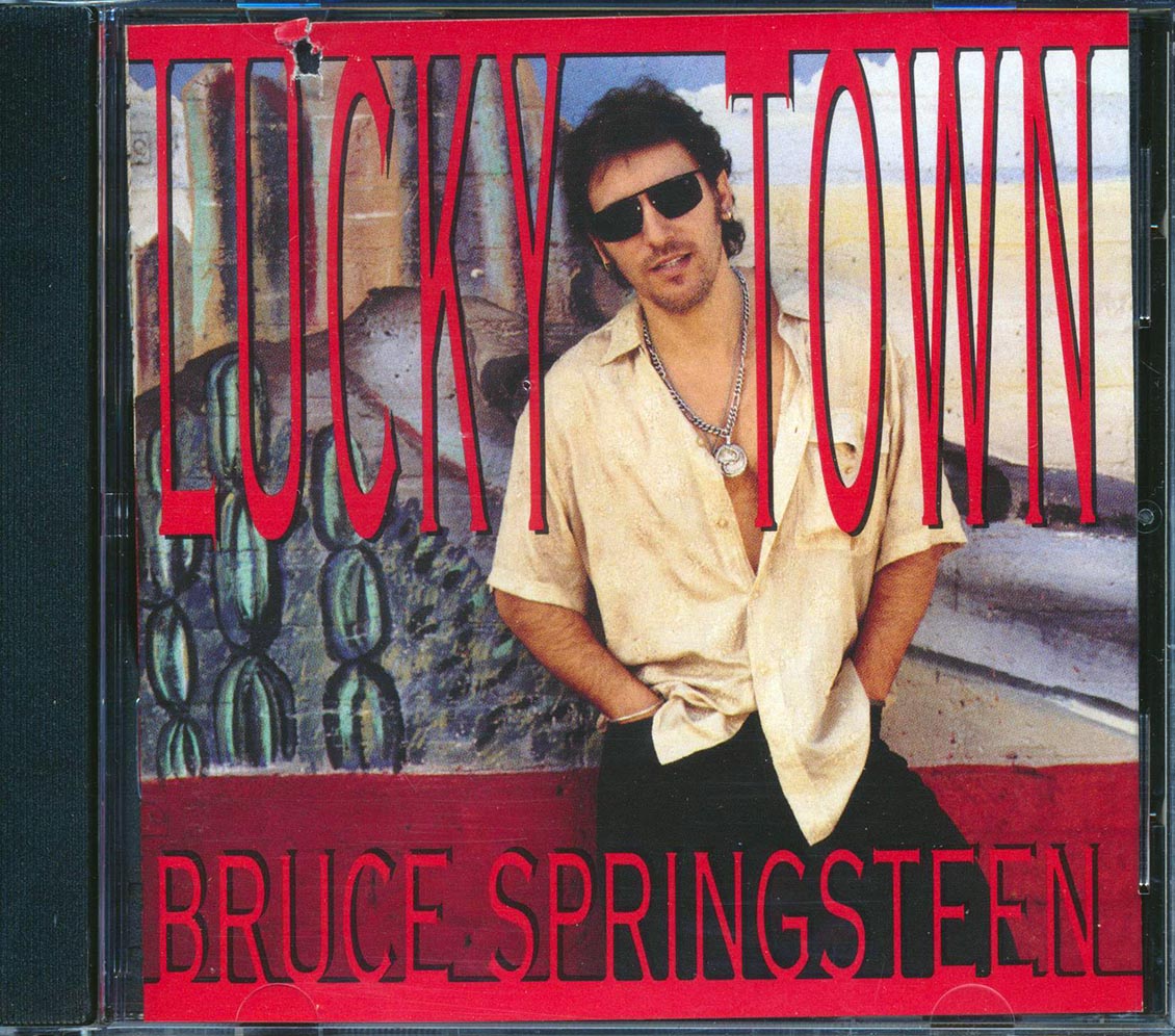 Bruce Springsteen Lucky Town marked/ltd stock Music CD