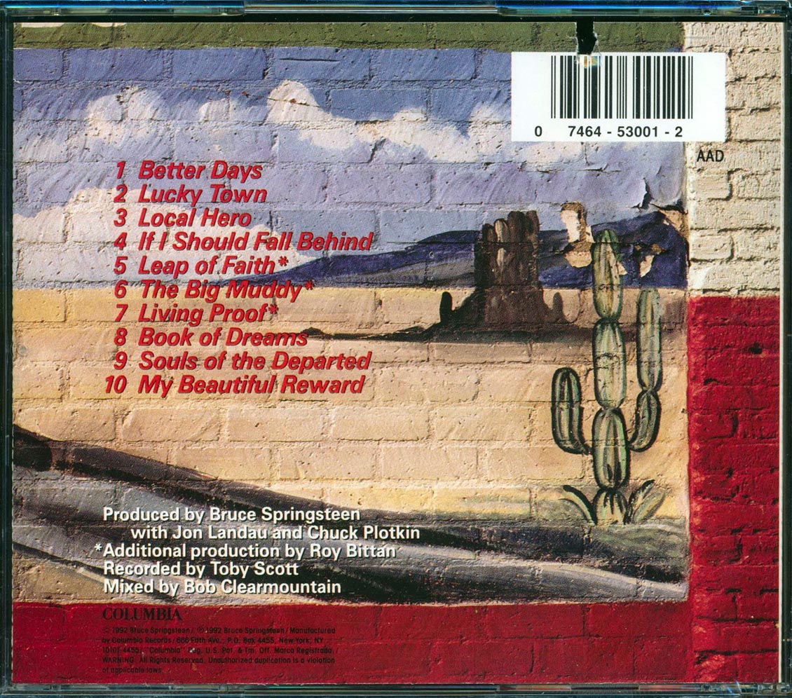 Bruce Springsteen - Lucky Town (marked/ltd stock) Music CD