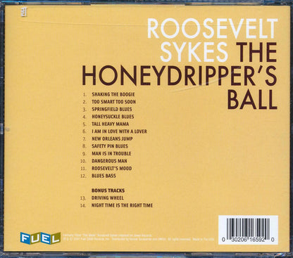 Roosevelt Sykes - The Honeydripper's Ball (+2 bonus tracks) (remastered) (24-bit mastering) Music CD