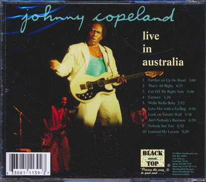 Johnny Copeland - Live In Australia Music CD