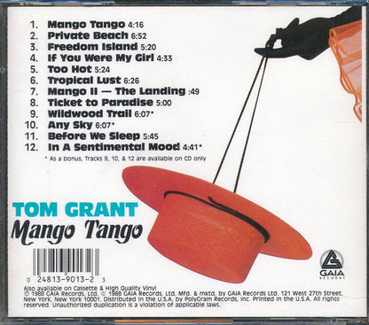 Tom Grant - Mango Tango Music CD