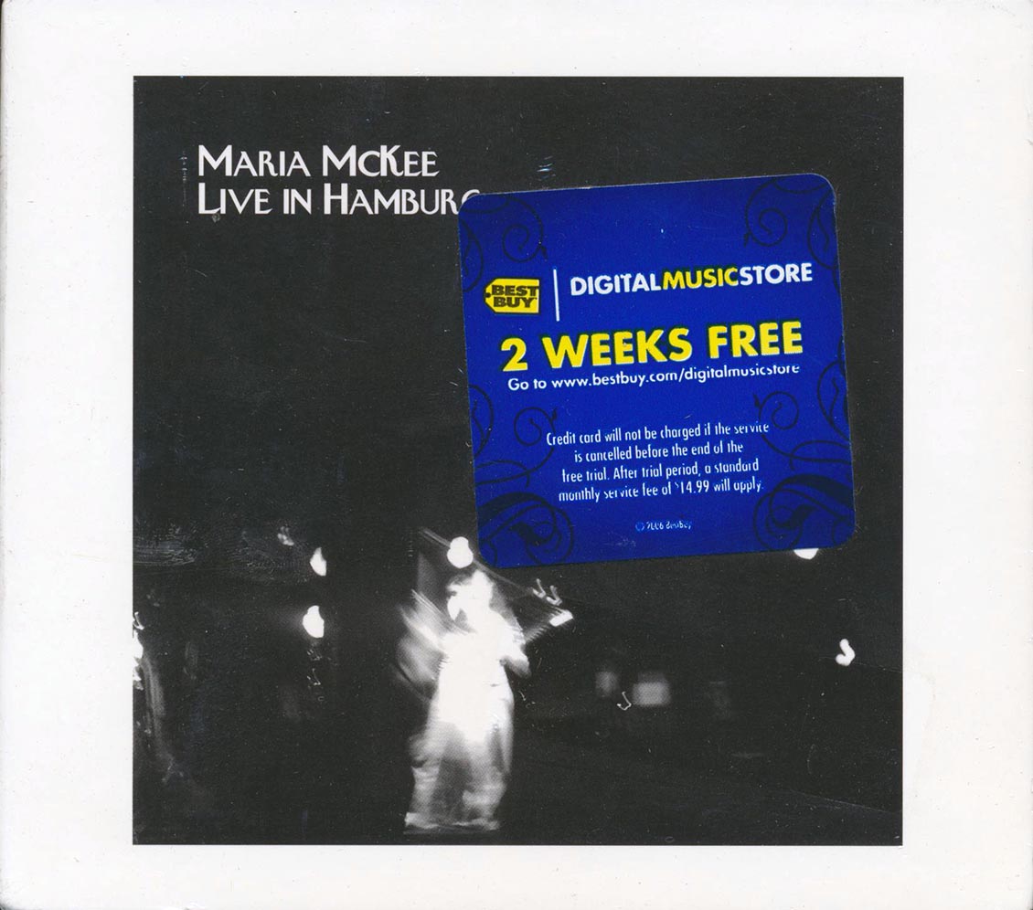 Maria McKee - Live In Hamburg Music CD