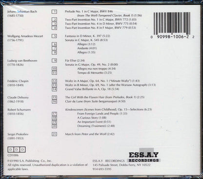 Ruth Laredo - My First Recital Music CD