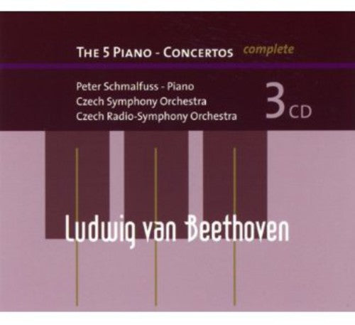 Beethoven / Schmalfuss,peter - 5 Piano Ctos - Music CD