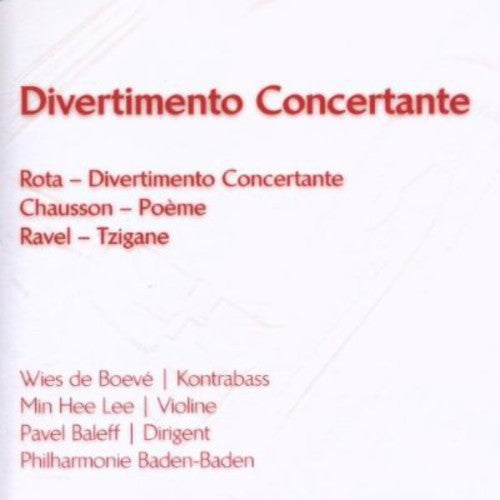Rota / Phil Baden-baden: De Boeve Wies / Hee - Divertimento Concertante - Music CD