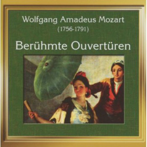 the album cover for Mozart Festival Orchestra - Famous Overtures
