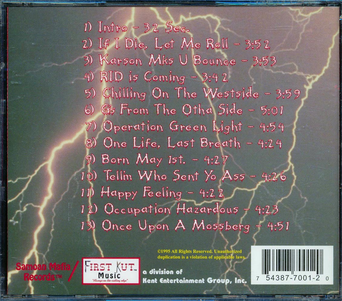 Boo-Yaa Tribe - Occupation Hazardous Music CD