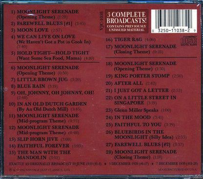 Glenn Miller & His Orchestra - Little Brown Jug: The Sustaining Remote Broadcasts Volume 3 Music CD
